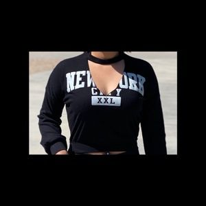 Black “NEW YORK CITY” Sweater